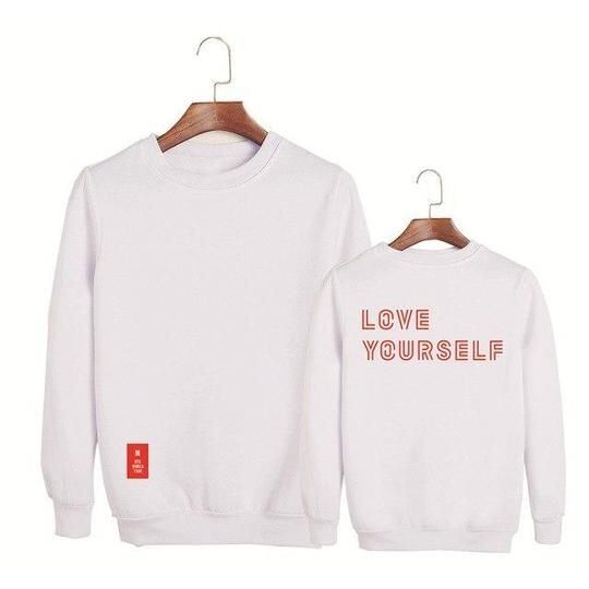 BTS LY World Tour Hoodie White