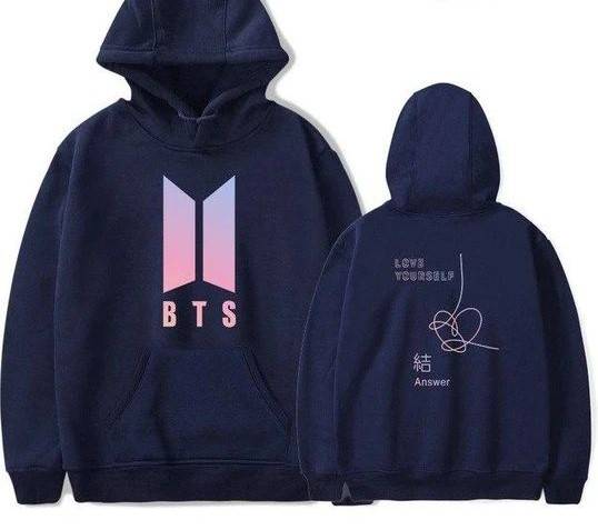 BTS Love Yourself Answer Dark Blue