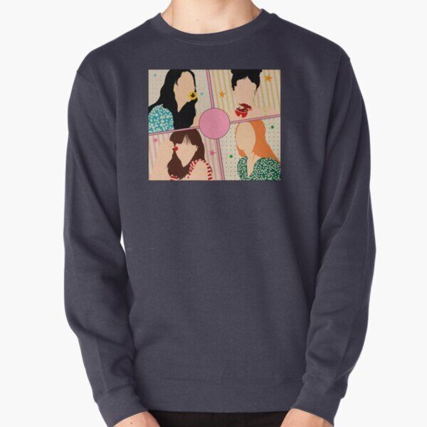 Blackpink Ice Cream Fanart Dark Blue