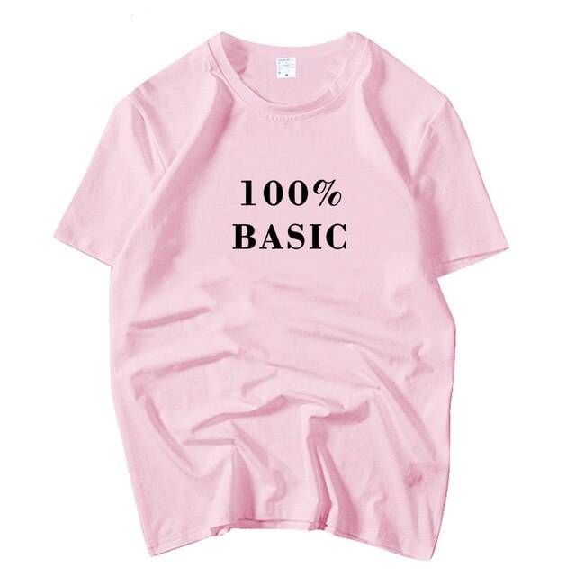 Blackpink Jennie '100% Basic' Logo Pink