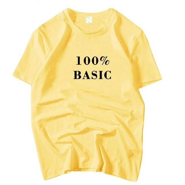 Blackpink Jennie '100% Basic' Logo Yellow