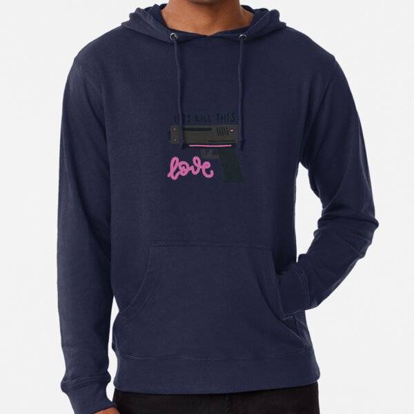 Blackpink Kill This Love Gun Logo Dark Blue