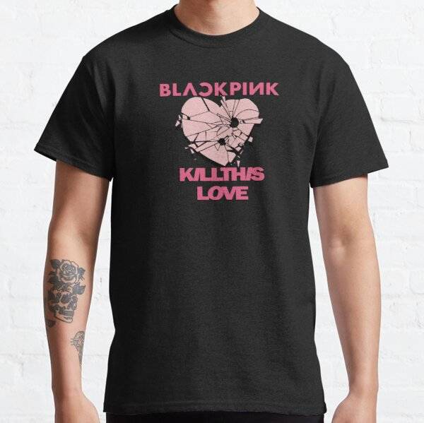Blackpink Kill This Love Heart Logo Black