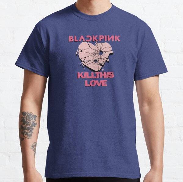 Blackpink Kill This Love Heart Logo Blue