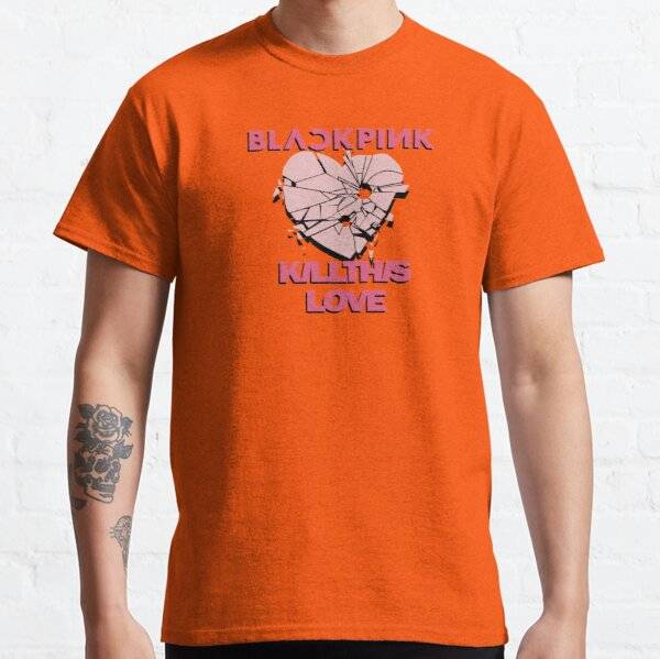 Blackpink Kill This Love Heart Logo Orange