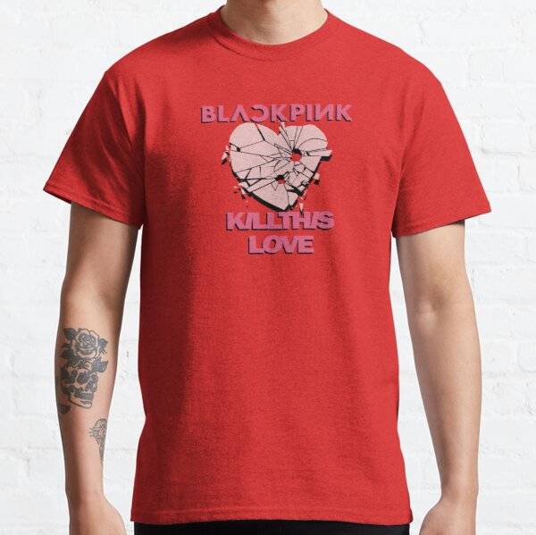 Blackpink Kill This Love Heart Logo Red