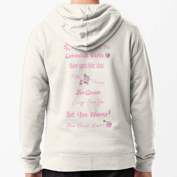 Blackpink The Album Tracklist White